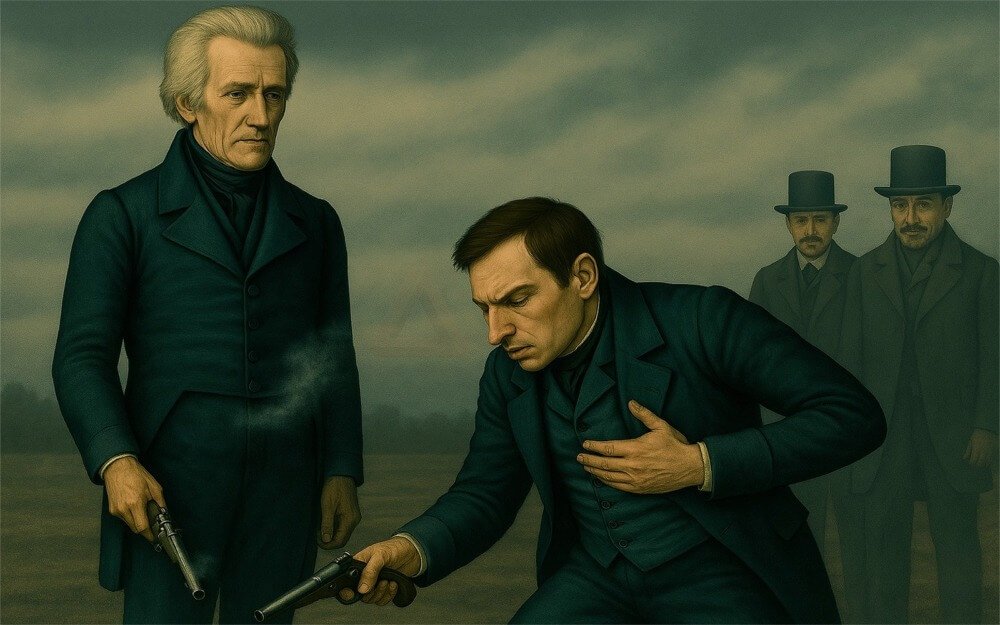 The Andrew Jackson and Charles Dickinson Duel -Kentucky (1806).